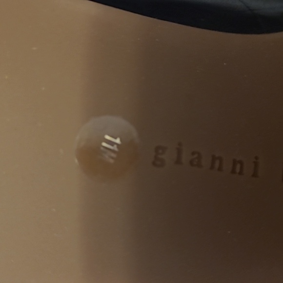 Gianni Bini sz 11 black flats with chain around ankle shoes new SH348 - Picture 5 of 6